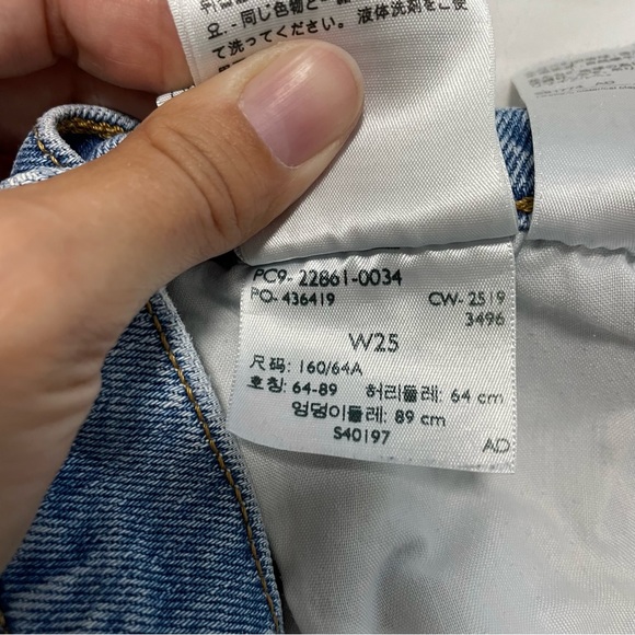 Levi’s Wedgie Icon Jeans in These Dreams Size 25 22861-0034 - Picture 10 of 11